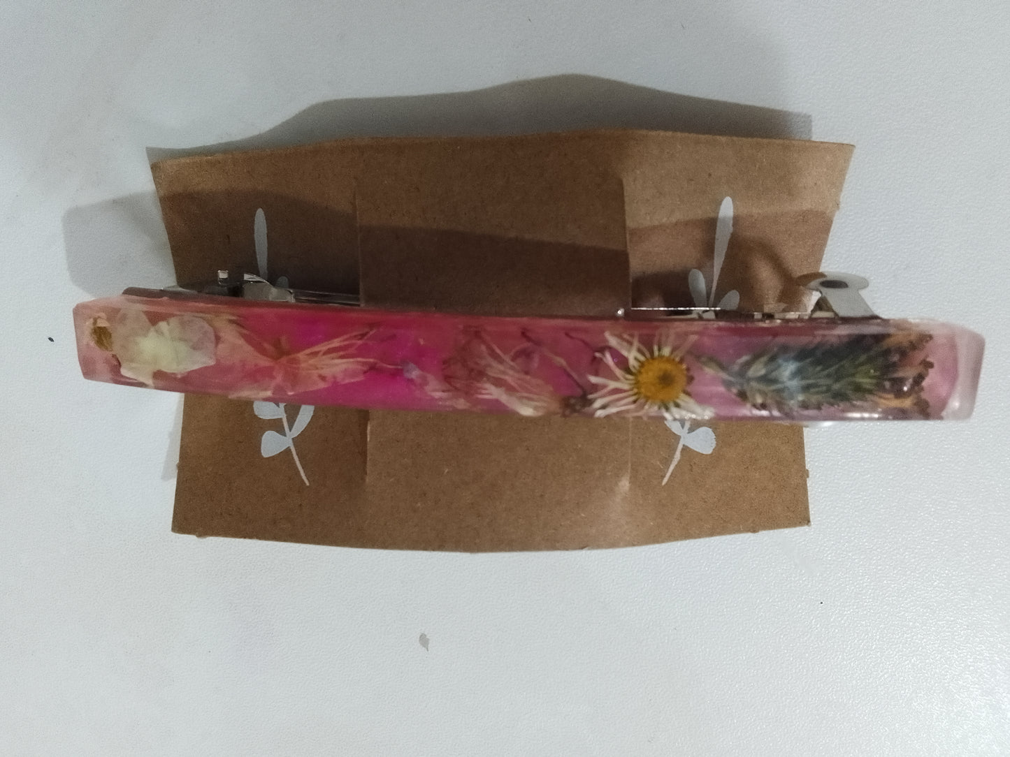 Barrettes à cheveux 10 cm artisanales - plusieurs modèles disponibles