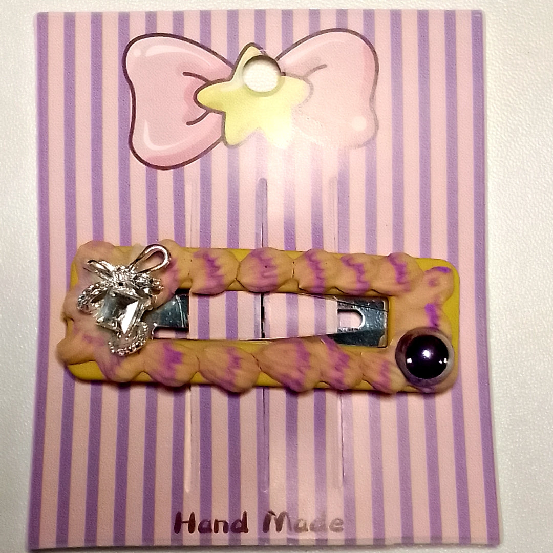 Pinces clic clac rectangle vide, 5,5 cm, plusieurs modèles disponibles