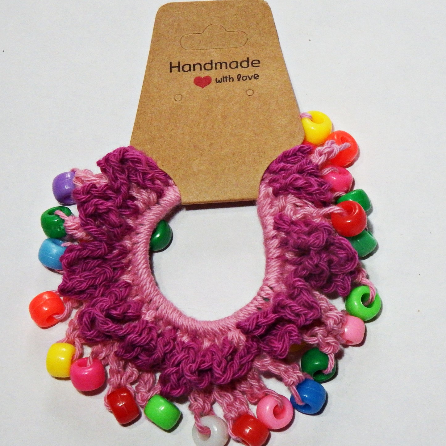 Chouchous pour cheveux créations artisanales au crochet- divers modèles