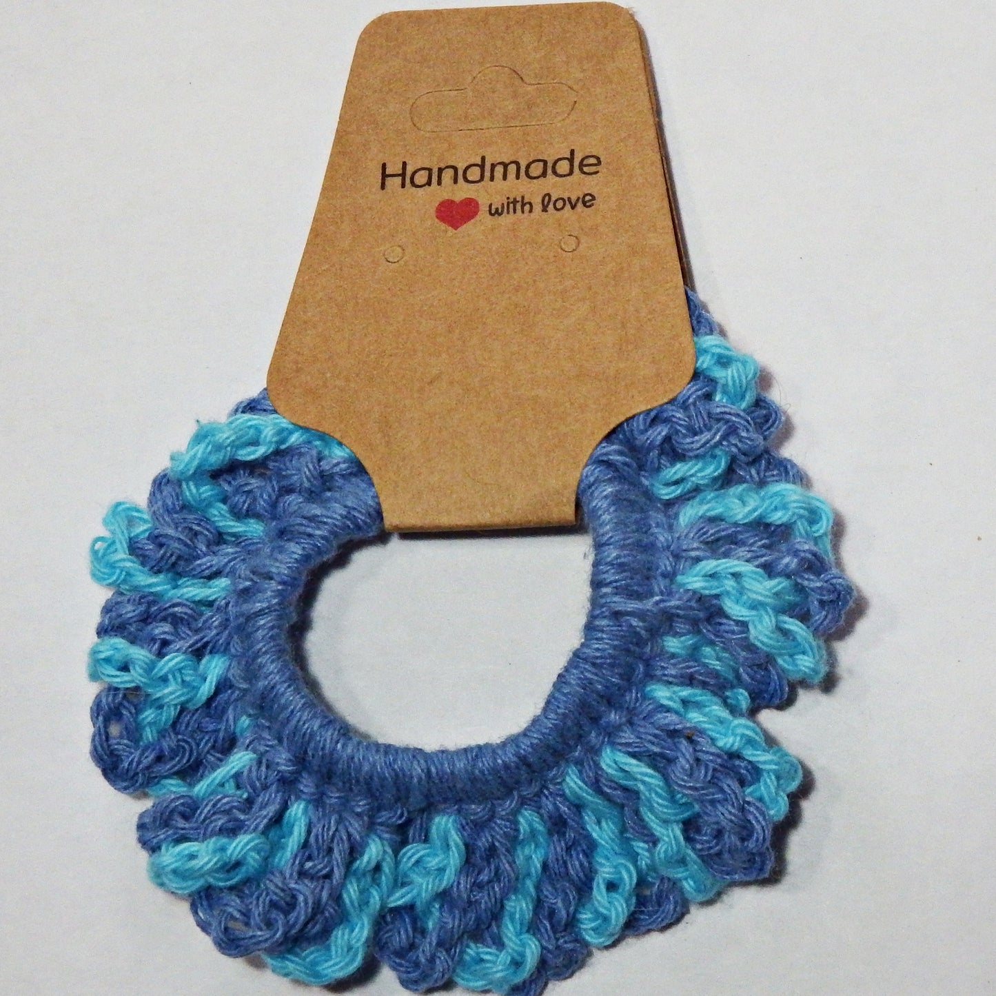 Chouchous pour cheveux créations artisanales au crochet- divers modèles