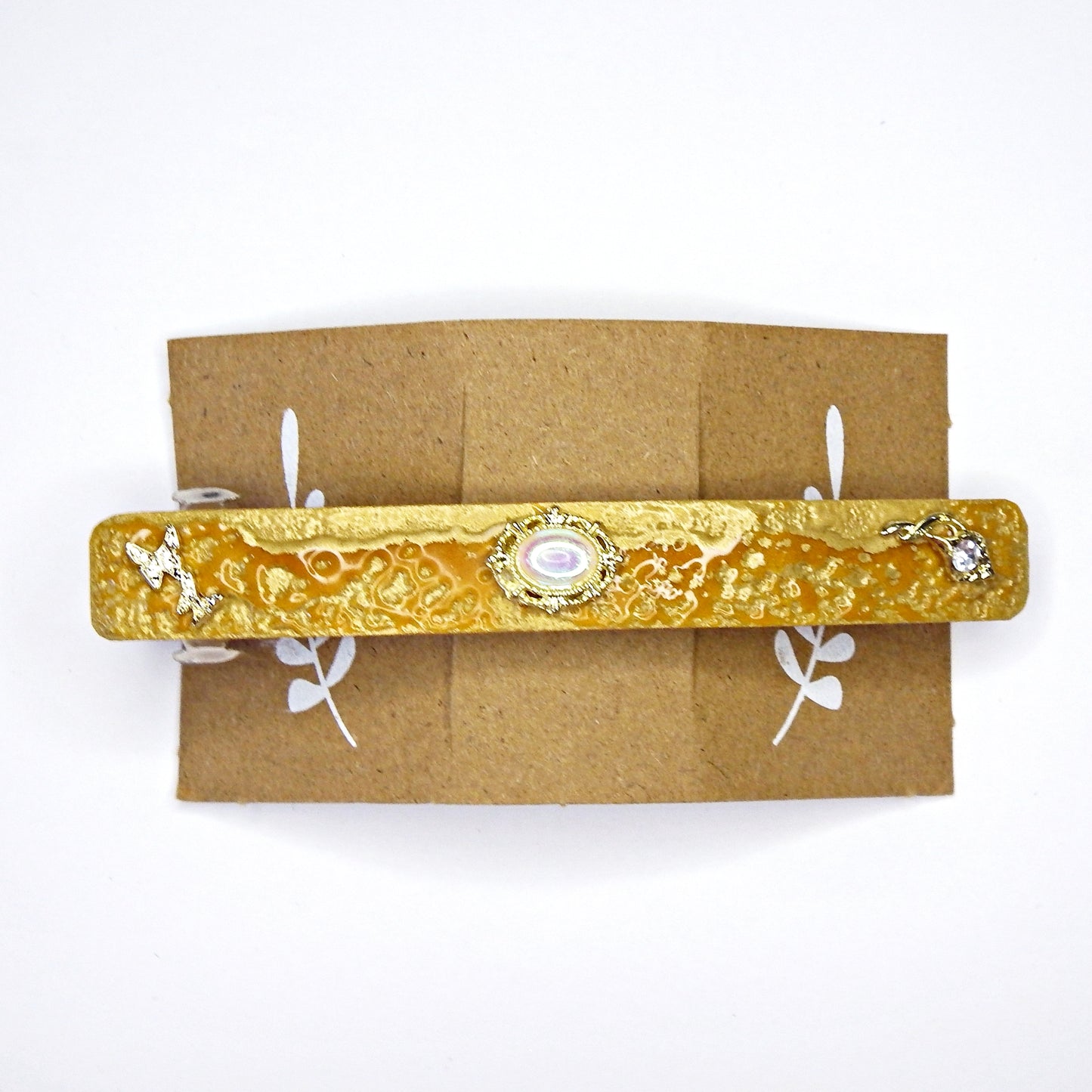 Barrettes à cheveux 10 cm artisanales - plusieurs modèles disponibles