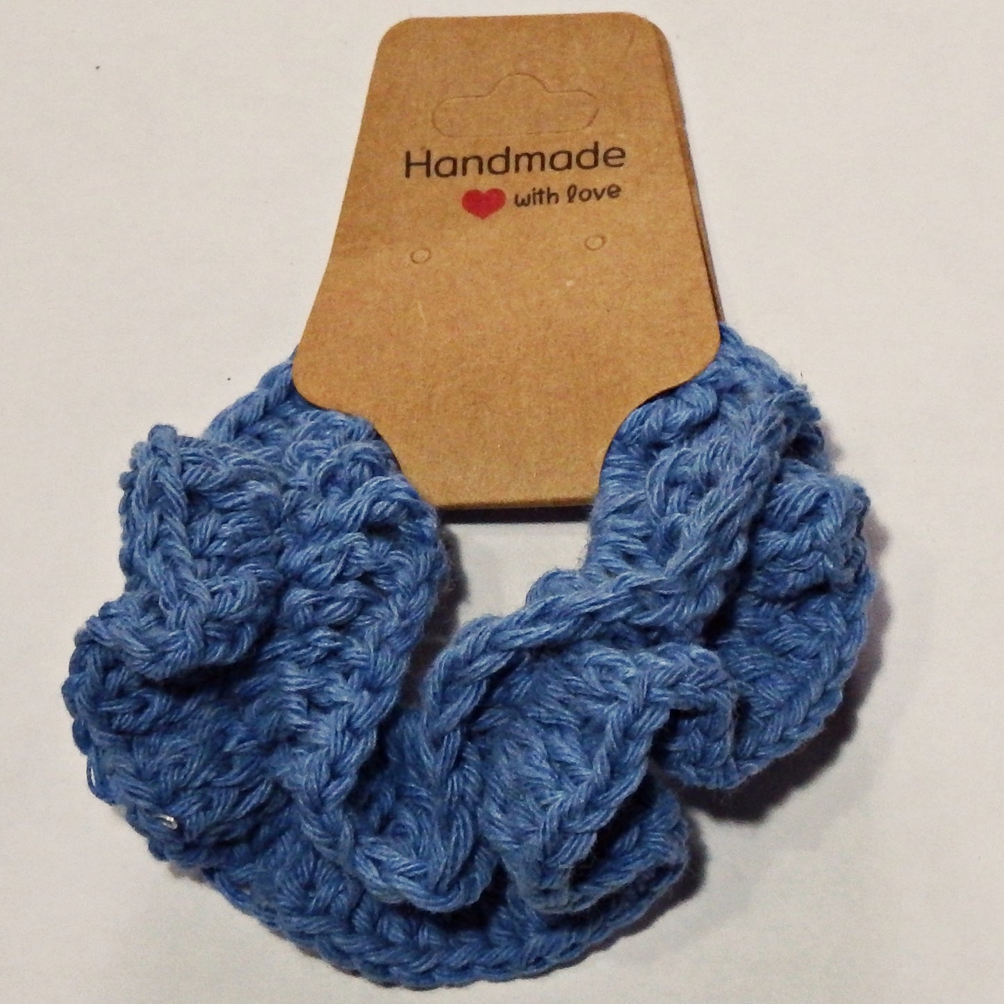 Chouchous pour cheveux créations artisanales au crochet- divers modèles