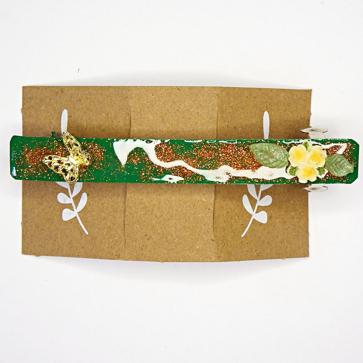 Barrettes à cheveux 10 cm artisanales - plusieurs modèles disponibles