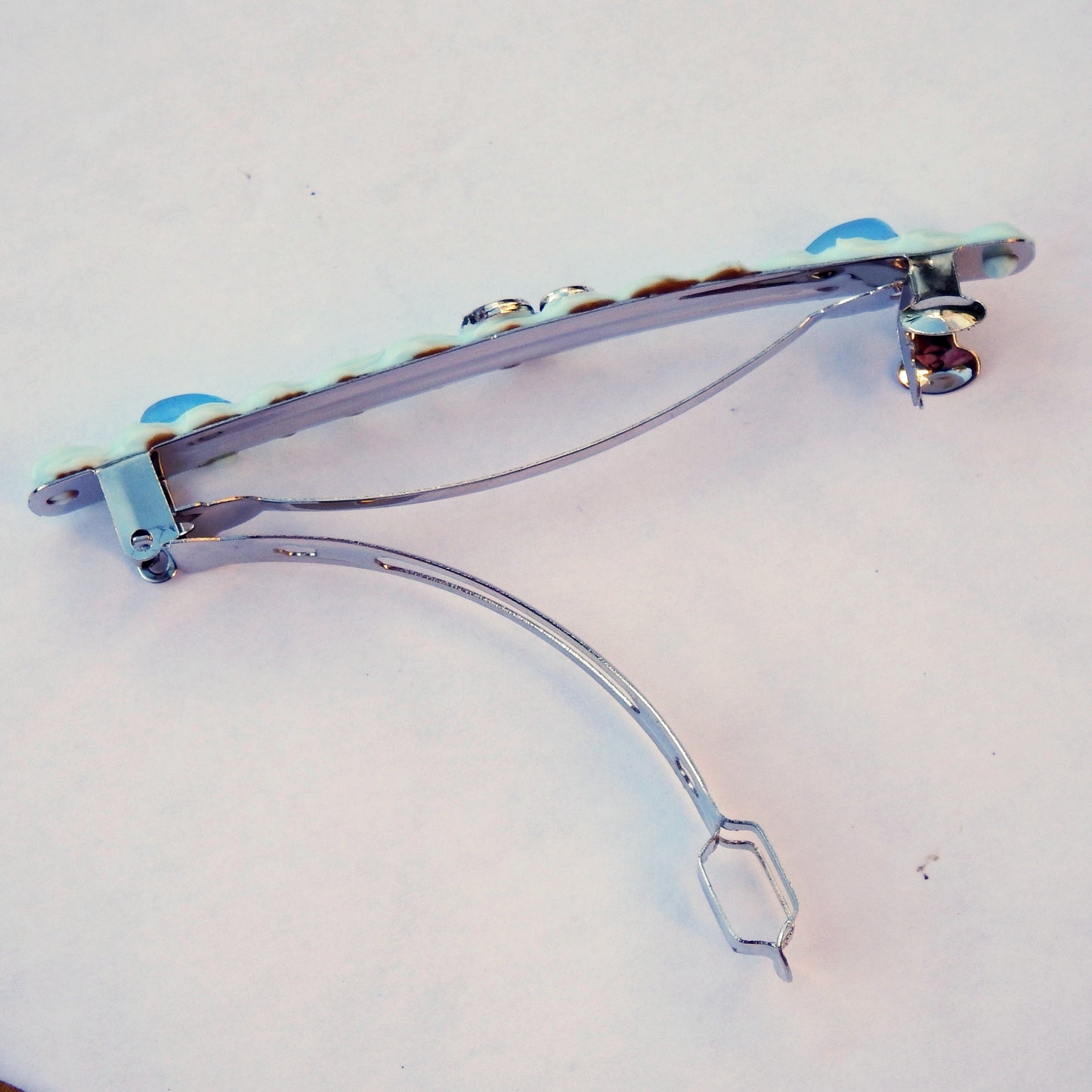 Barrettes à cheveux 10 cm artisanales - plusieurs modèles disponibles