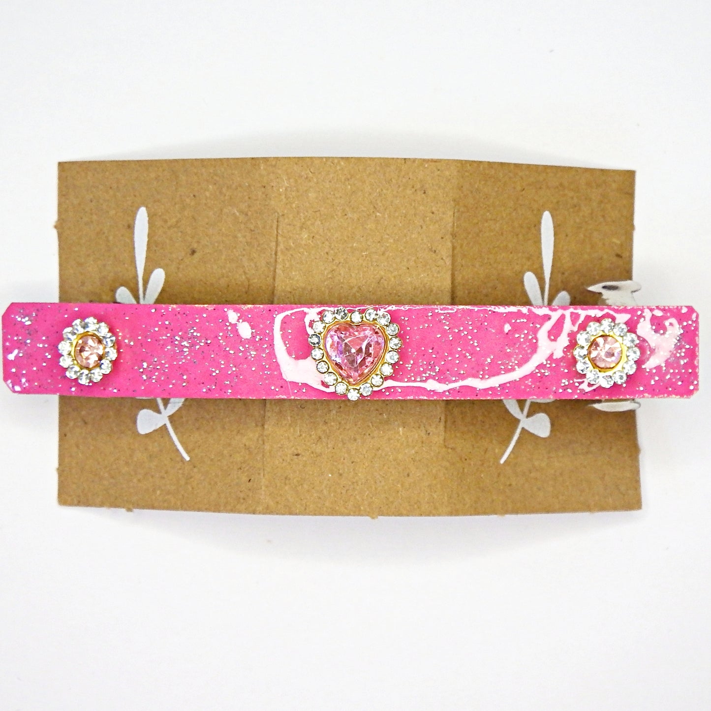 Barrettes à cheveux 10 cm artisanales - plusieurs modèles disponibles