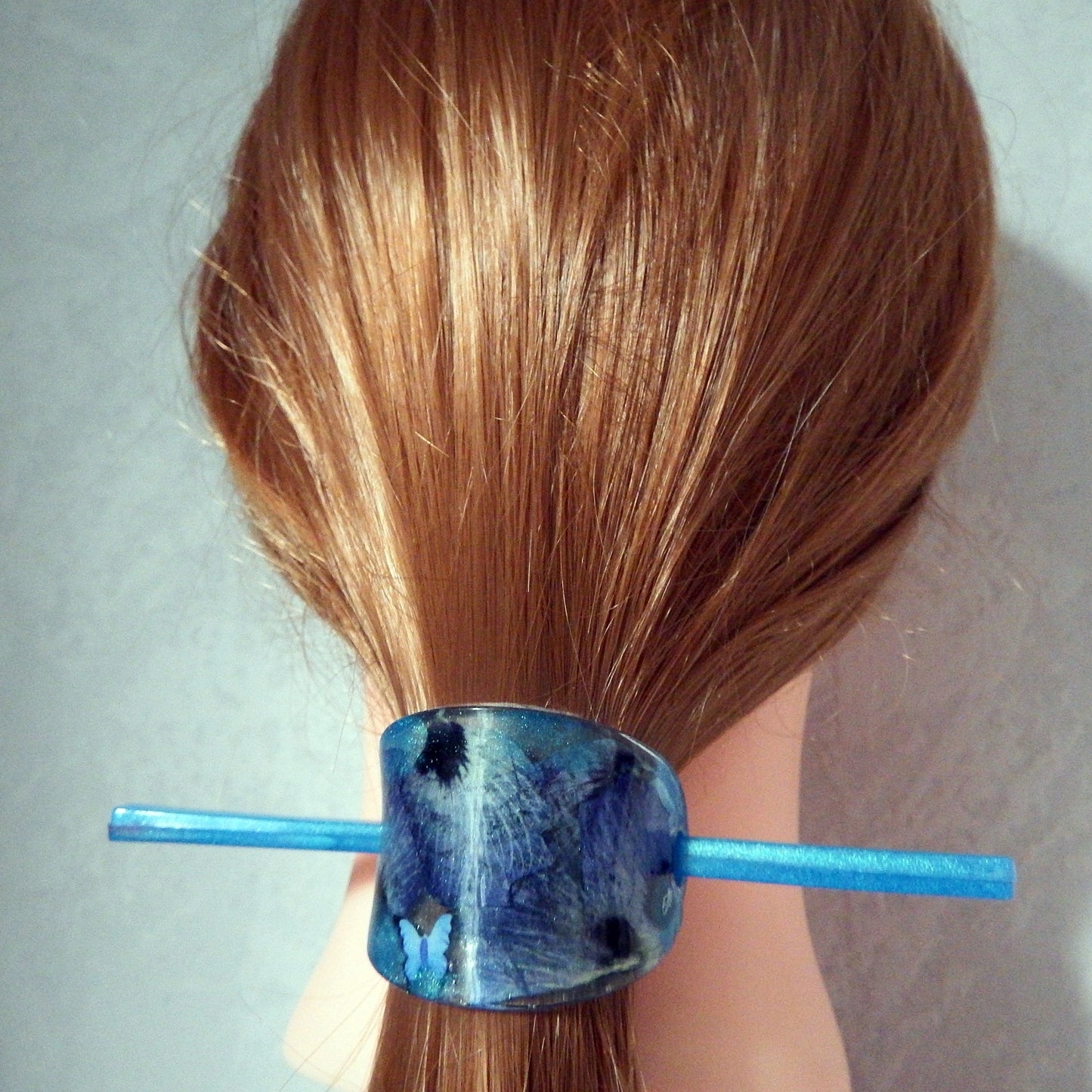 Porte-queue de cheval, accessoire artisanal pour cheveux en résine, divers modèles