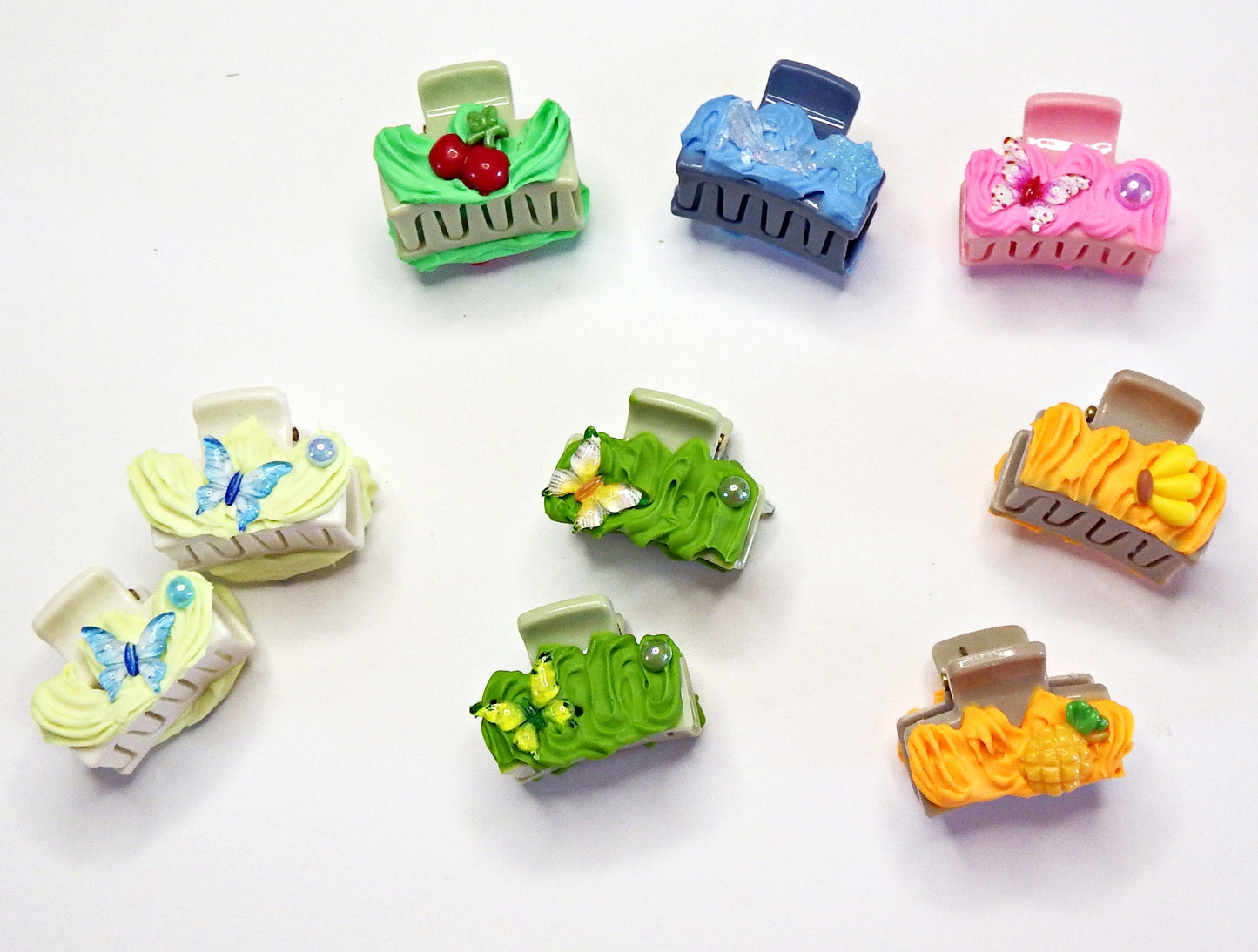 Mini pinces à cheveux artisanales pour enfants, plusieurs modèles