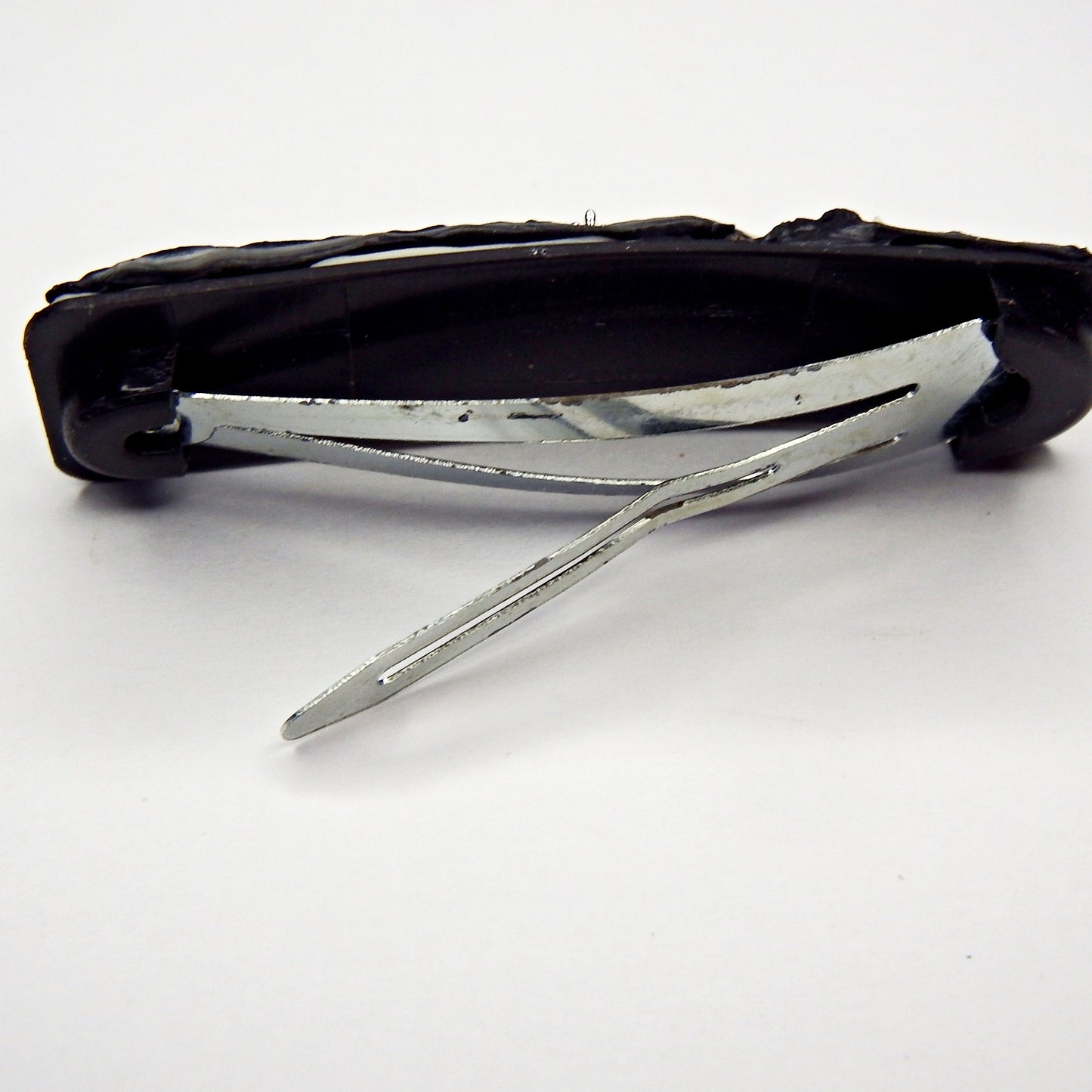 Pinces clic clac rectangle artisanales  5,5 cm, plusieurs modèles disponibles