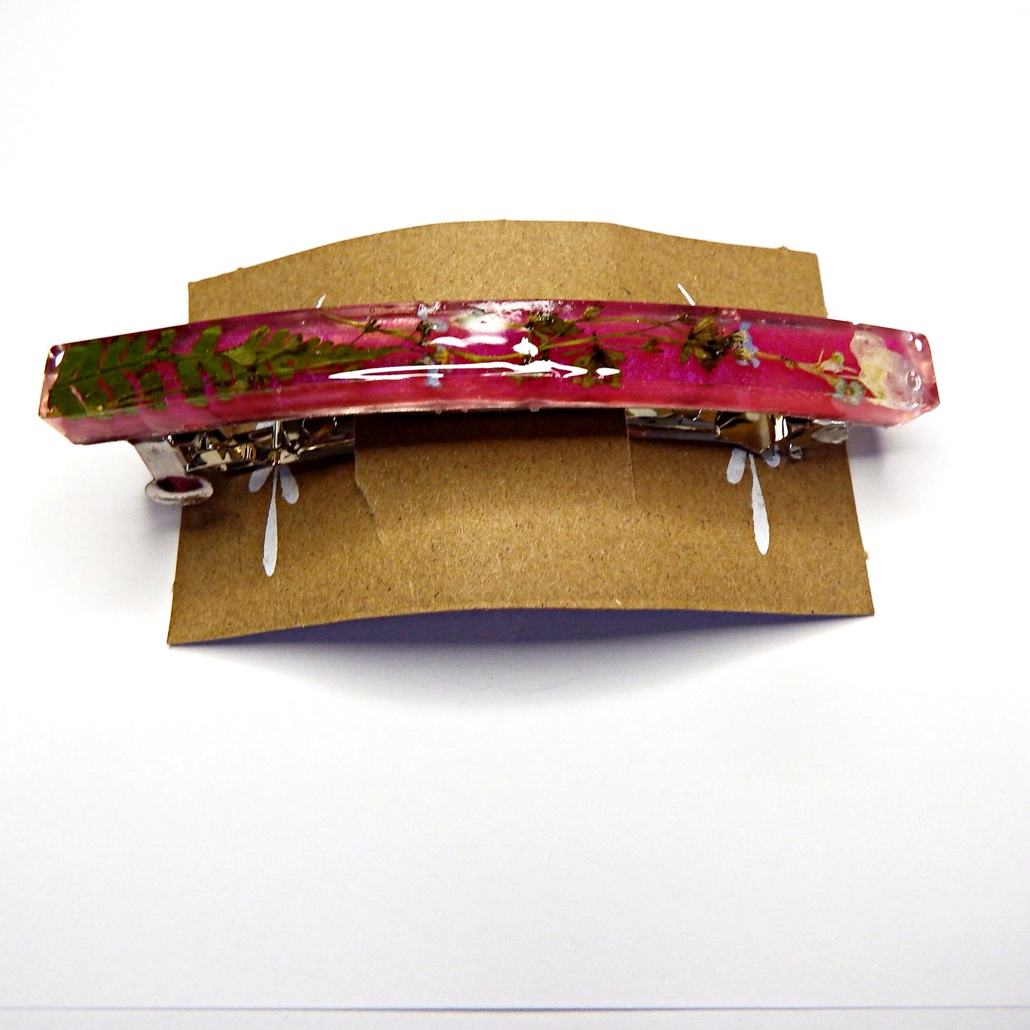 Barrettes à cheveux 10 cm artisanales - plusieurs modèles disponibles