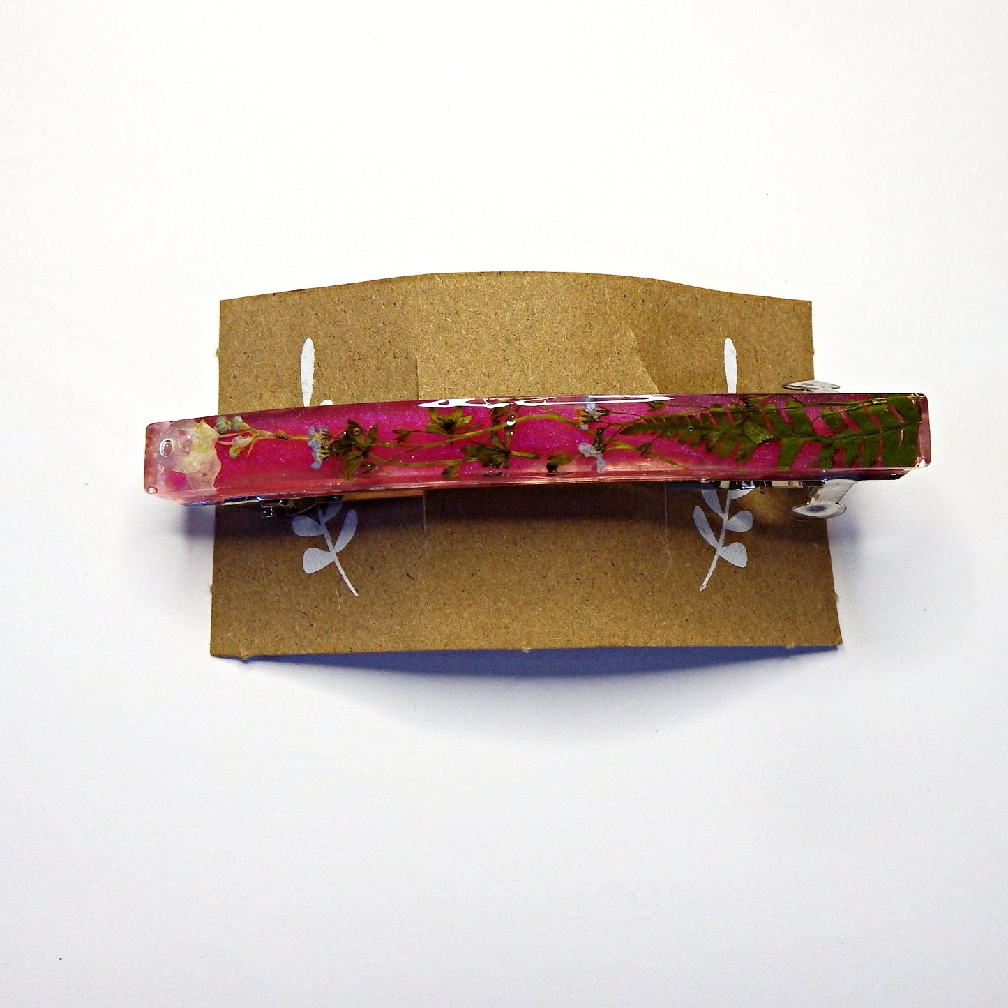 Barrettes à cheveux 10 cm artisanales - plusieurs modèles disponibles