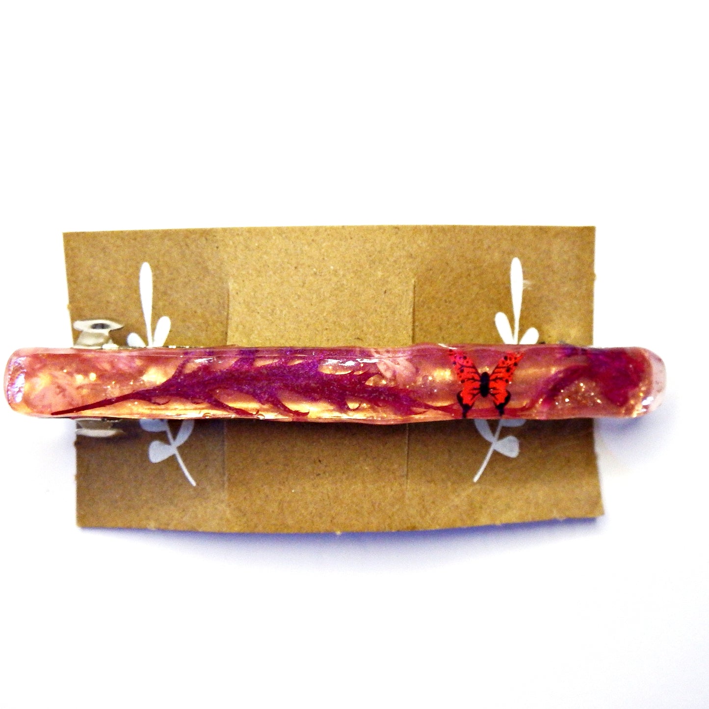 Barrettes à cheveux 10 cm artisanales - plusieurs modèles disponibles