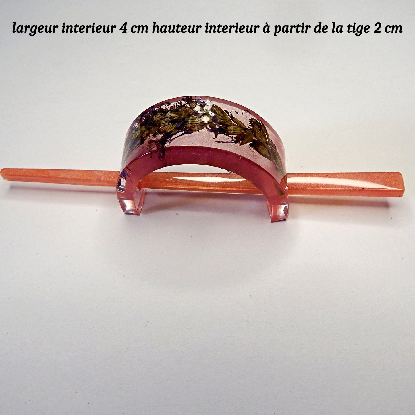 Porte-queue de cheval, accessoire artisanal pour cheveux en résine, divers modèles