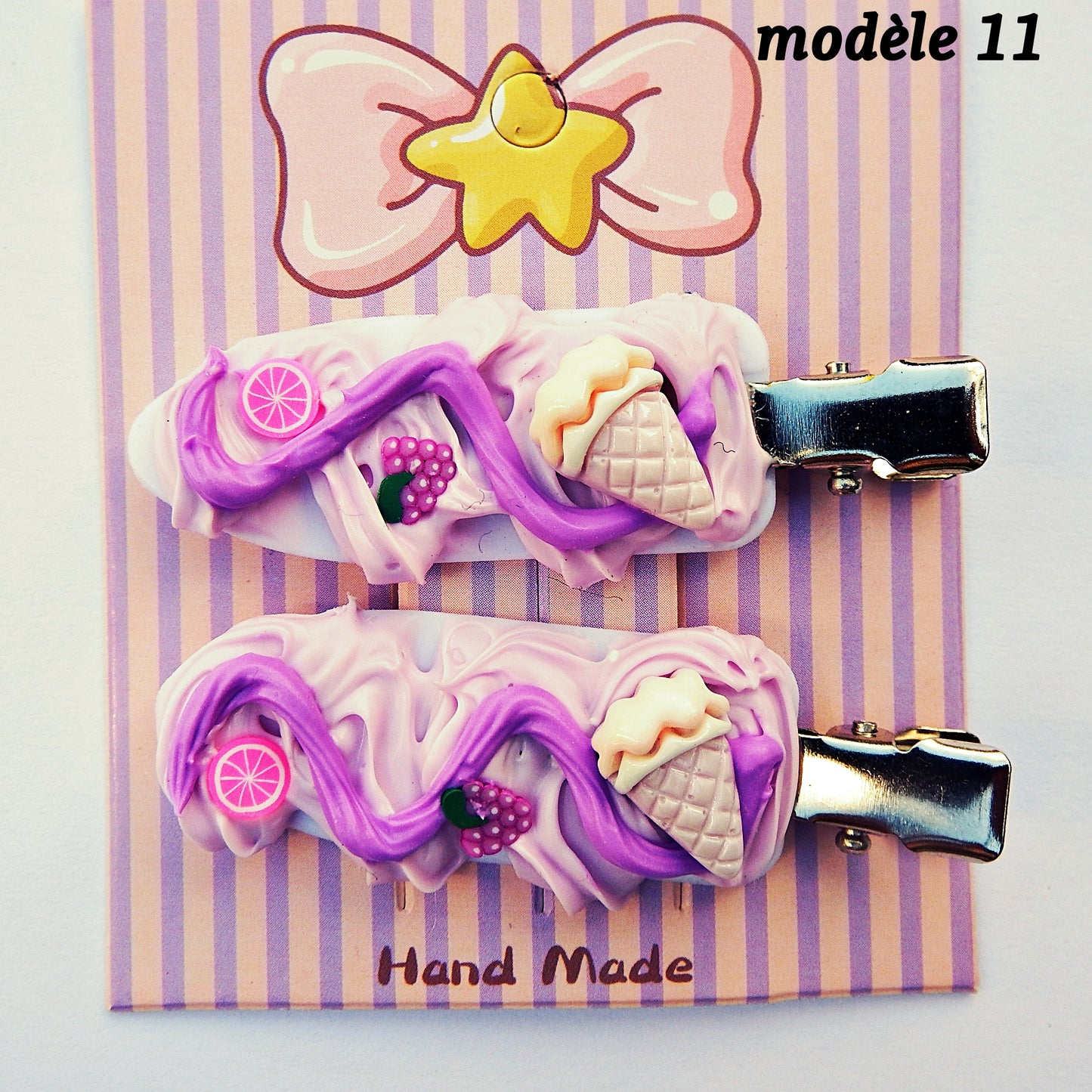 Pinces plates à cheveux artisanales - différents modèles