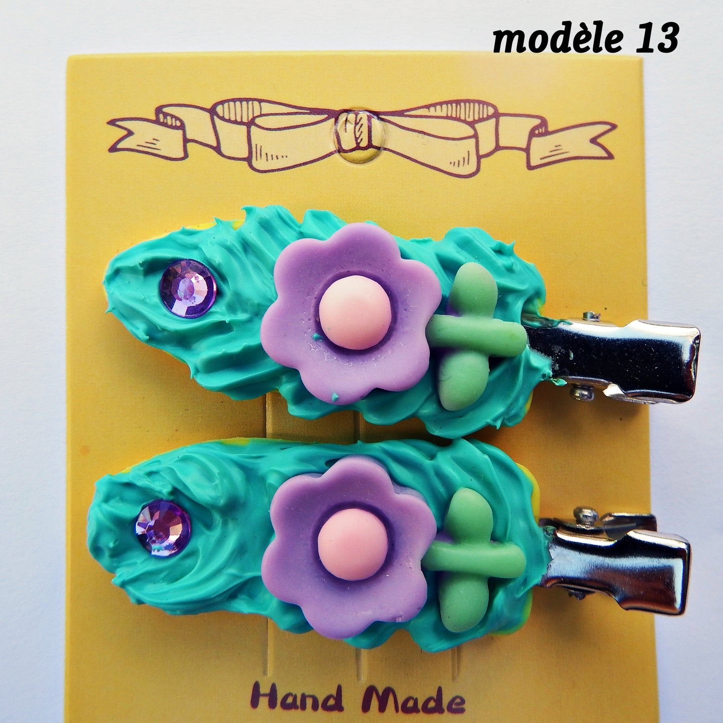 Pinces plates à cheveux artisanales - différents modèles