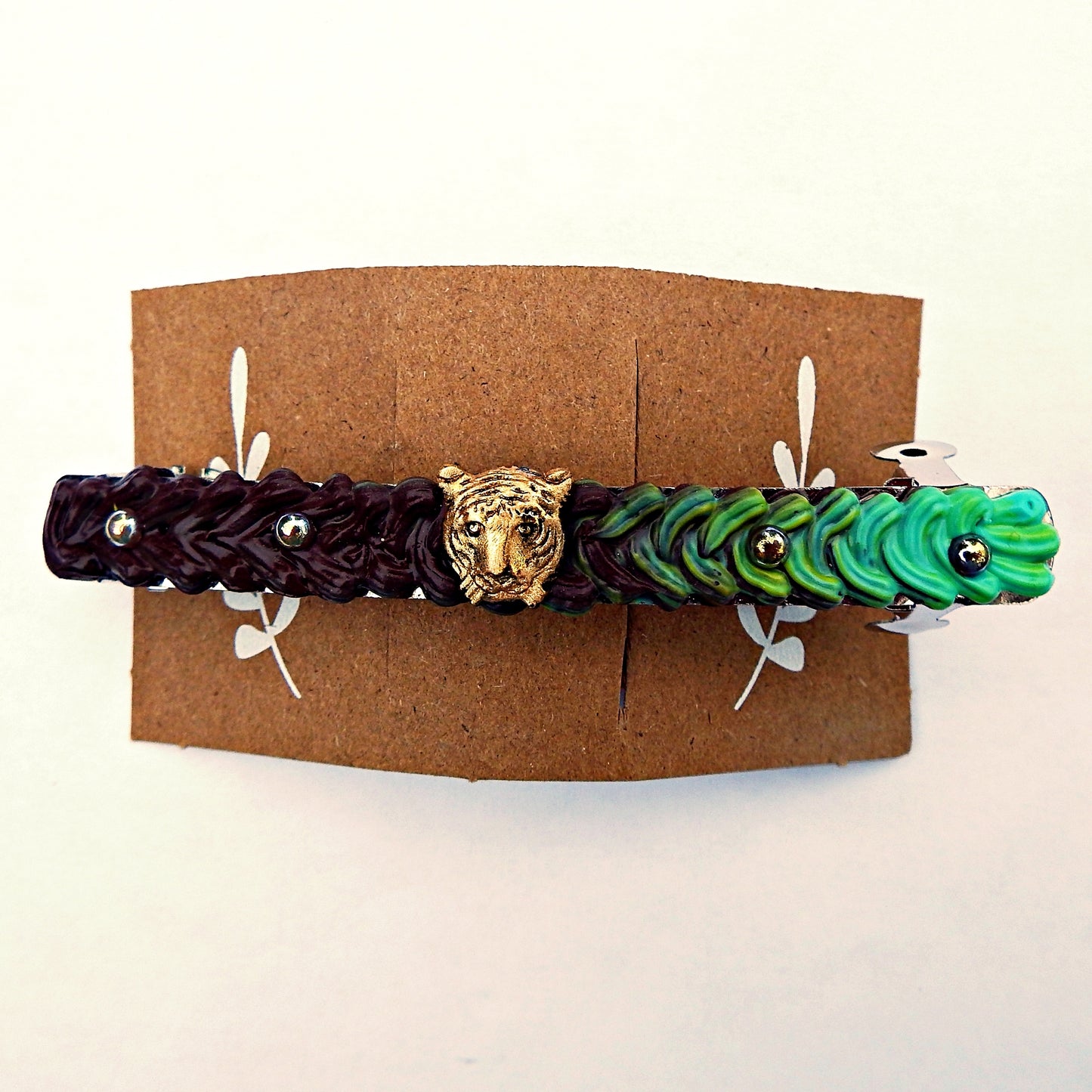 Barrettes à cheveux 10 cm artisanales - plusieurs modèles disponibles