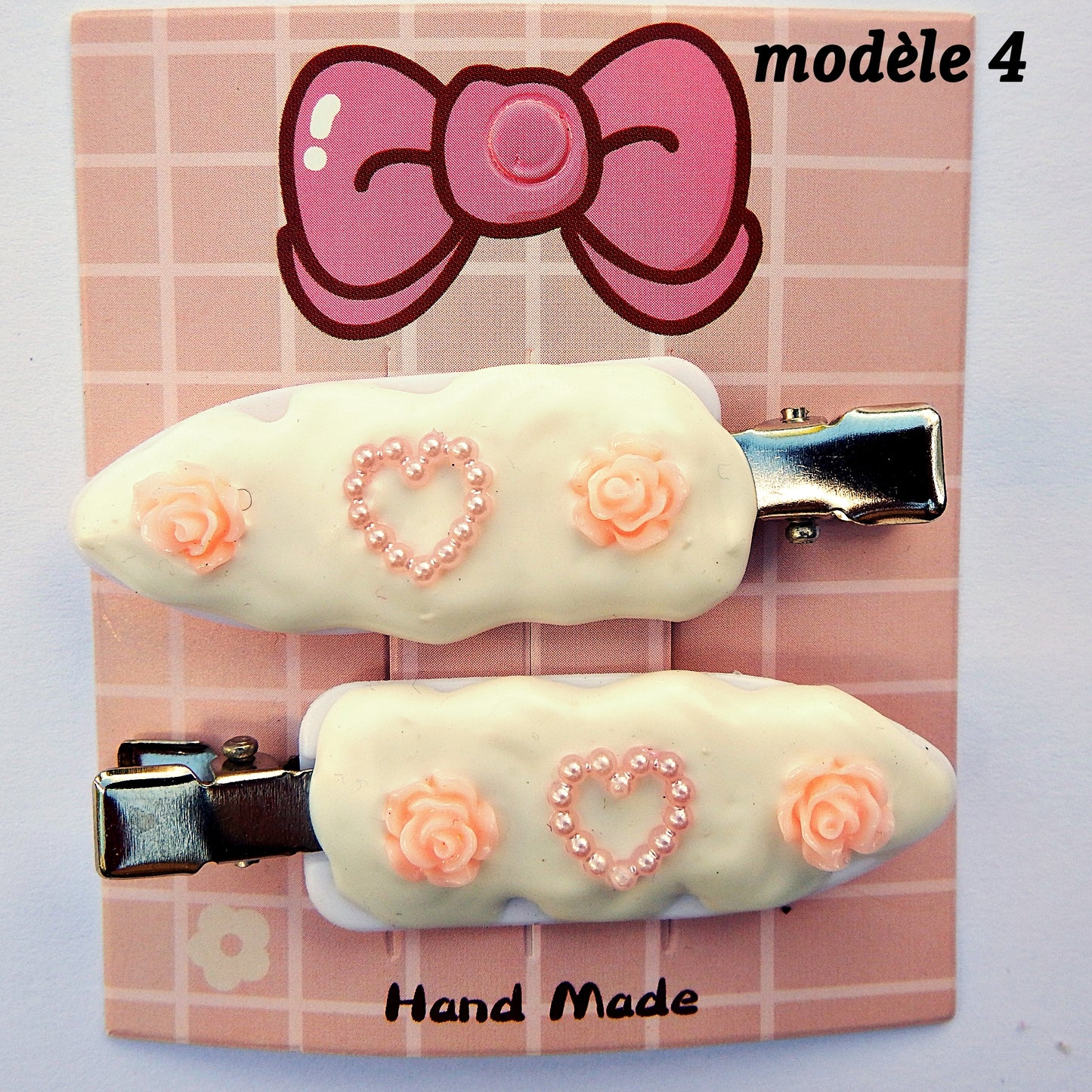 Pinces plates à cheveux artisanales - différents modèles