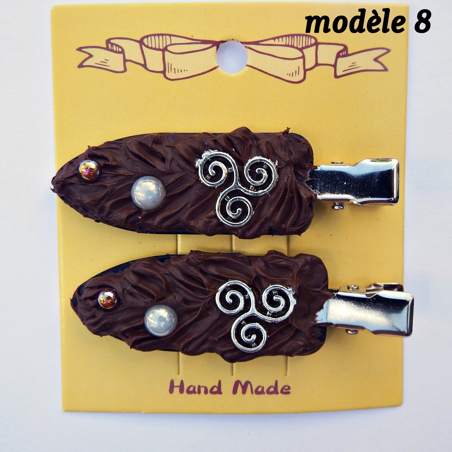 Pinces plates à cheveux artisanales - différents modèles