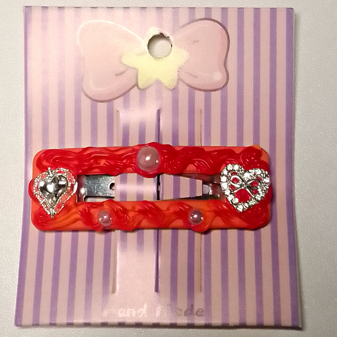 Pinces clic clac rectangle vide, 5,5 cm, plusieurs modèles disponibles