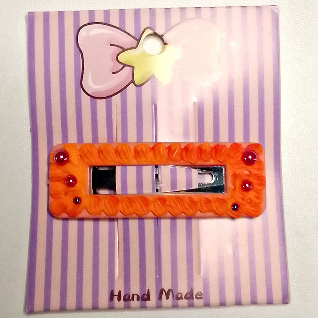 Pinces clic clac rectangle vide, 5,5 cm, plusieurs modèles disponibles